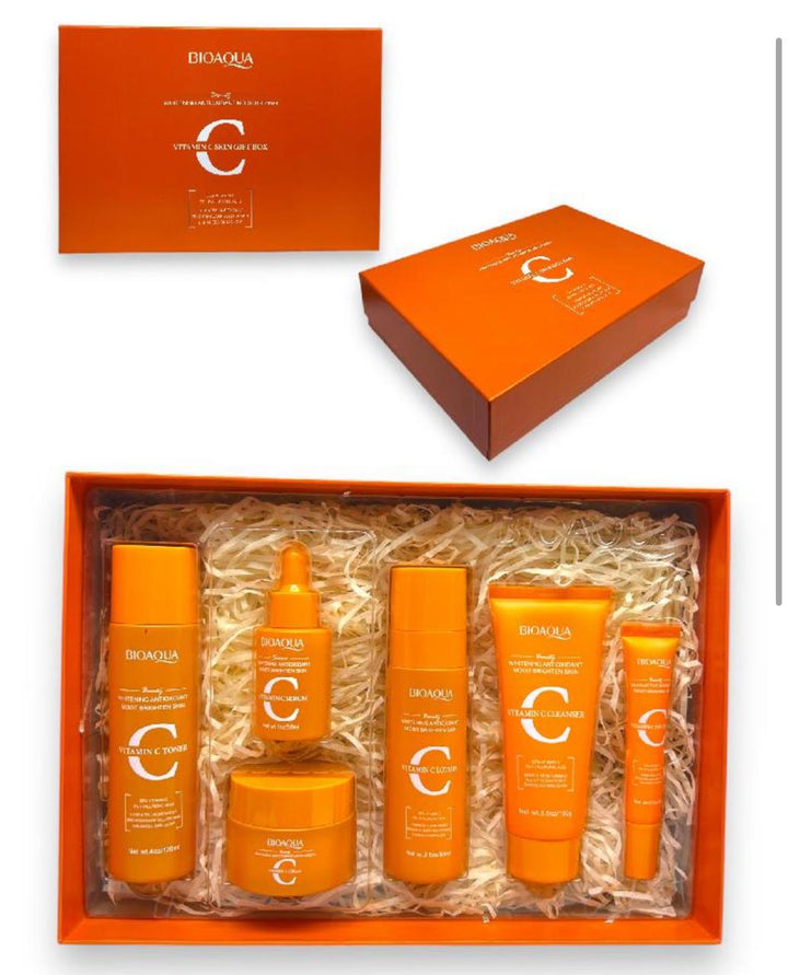 Kit cuidado facial vitamina C (6 piezas)