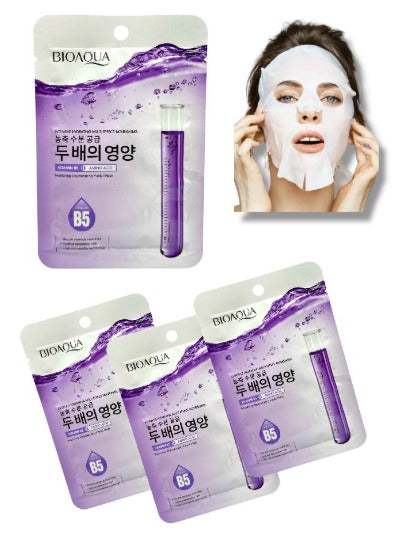 Mascarilla en velo vitamina B5 y aminoácidos BIOAQUA