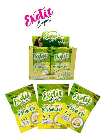Display x24 tratamiento en sachet aceite de argán