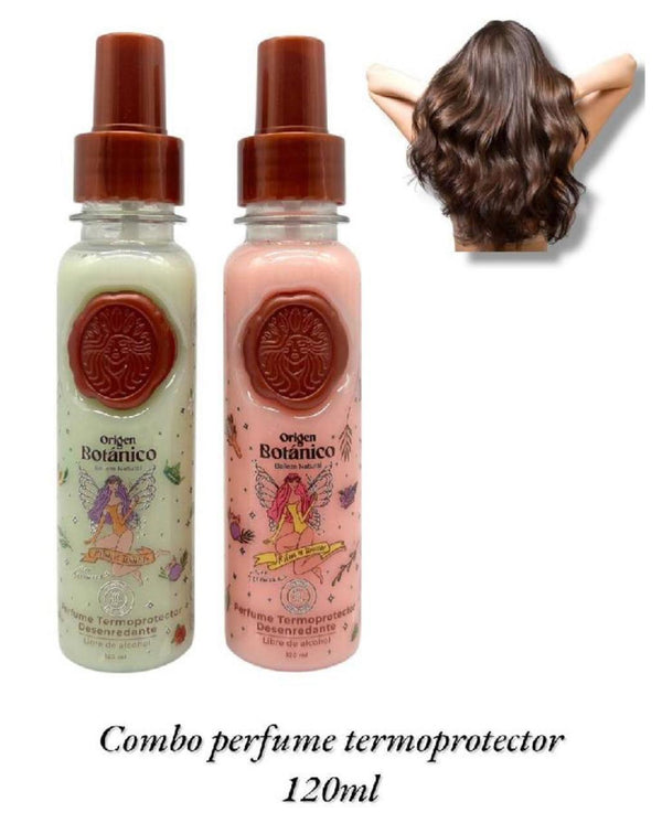 Dúo de perfumes termoprotectores 120 ml