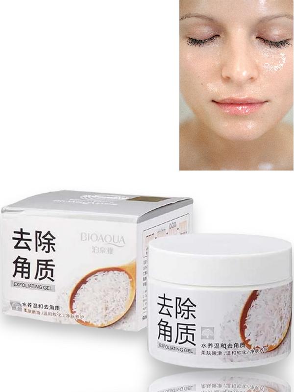 Gel exfoliante de arroz 140g BIOAQUA