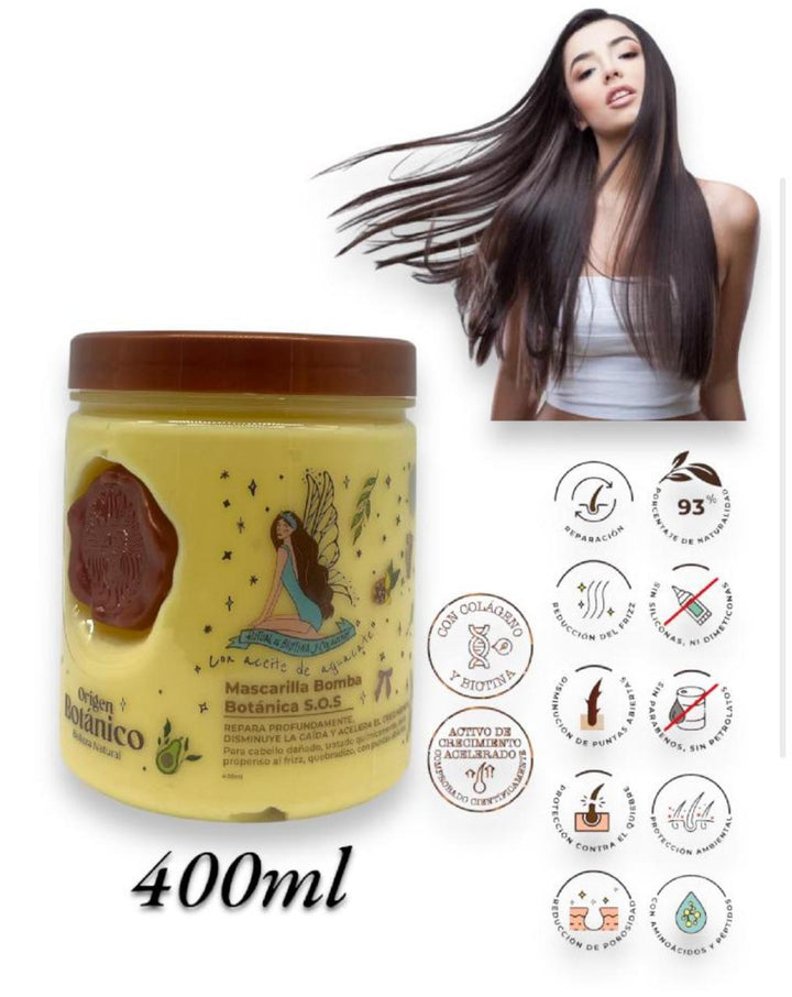 Mascarilla bomba capilar S.O.S 400 ml