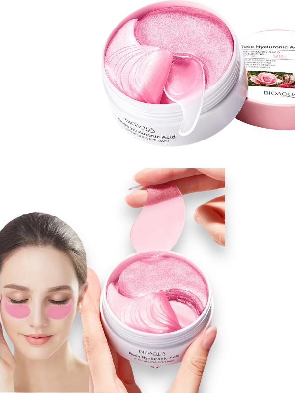 Colágeno de ojeras con ácido hialurónico de rosas